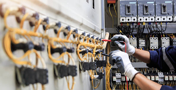 Professional Electrician technician working in Avoca, PA